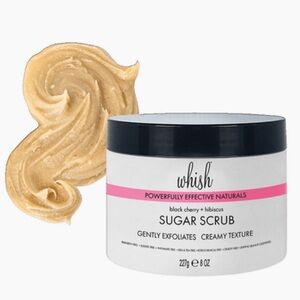 Whish Black Cherry + Hibiscus Sugar Scrub 8oz BRAND NEW/SEALED